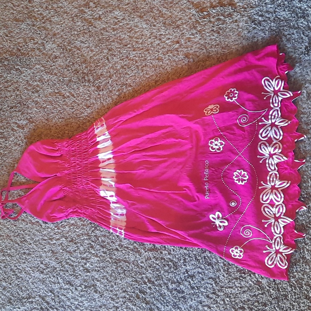 Cotton Halter Dress